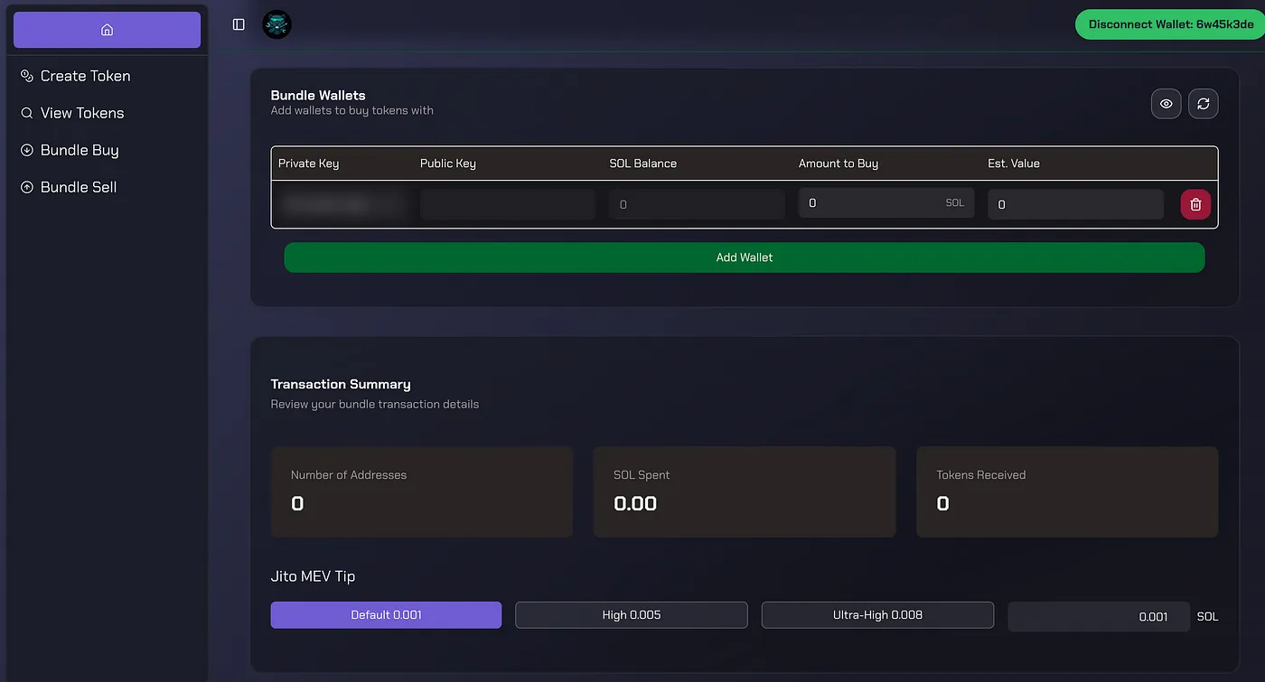 How to buy or sell pump.fun tokens using Jito bundles